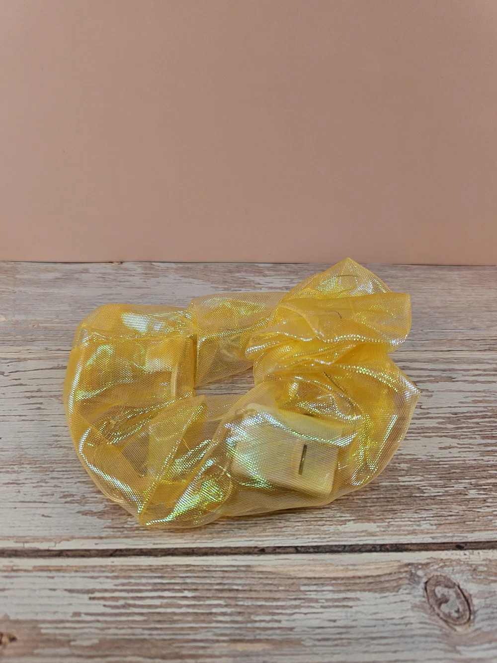 Gold Iridescent LED Scrunchie- Buy This To Bundle And Save! 😃